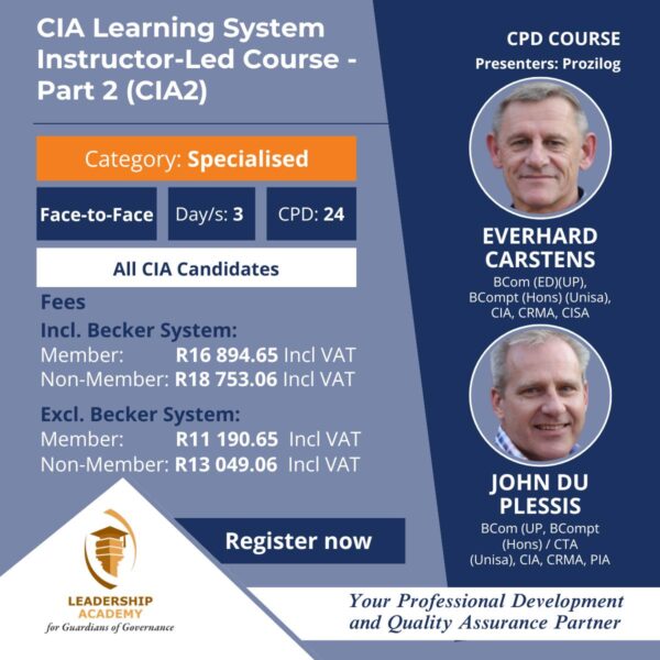 Cia Language Learning Classification CIA Learning System: CIA2 Exam Preparation Instructor-Led Course ...