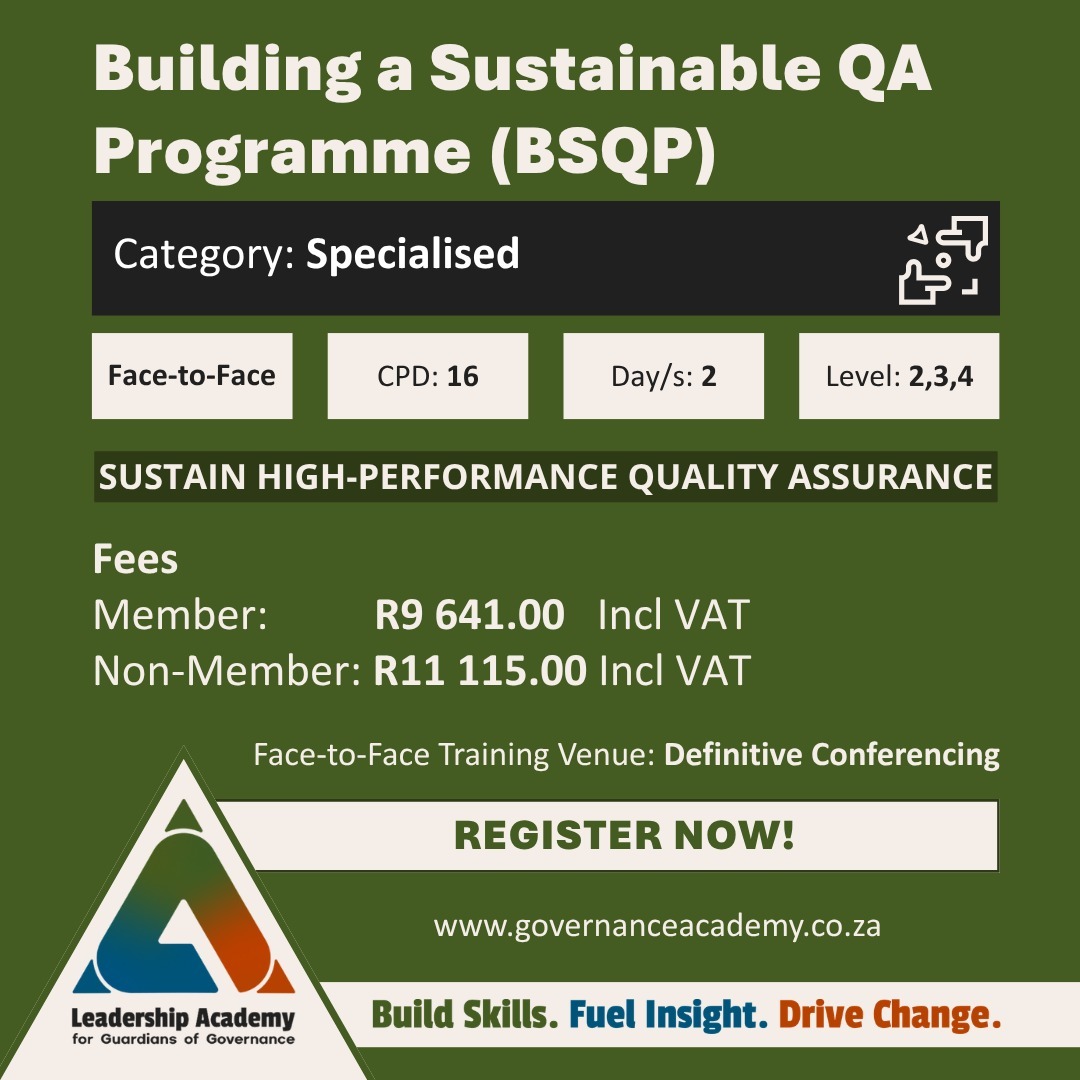QAIP Training Course