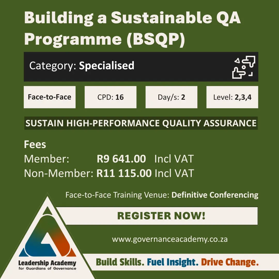 QAIP Training Course