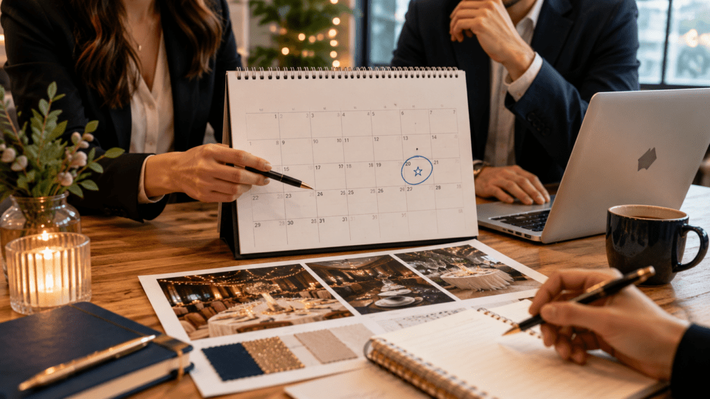 How to plan a year end function date