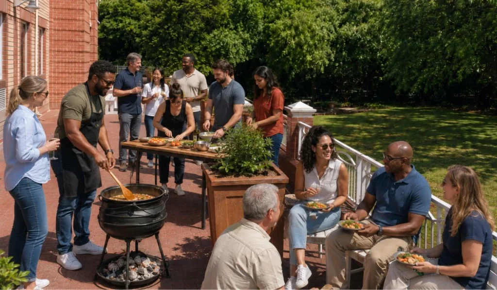 year end function ideas food challenge