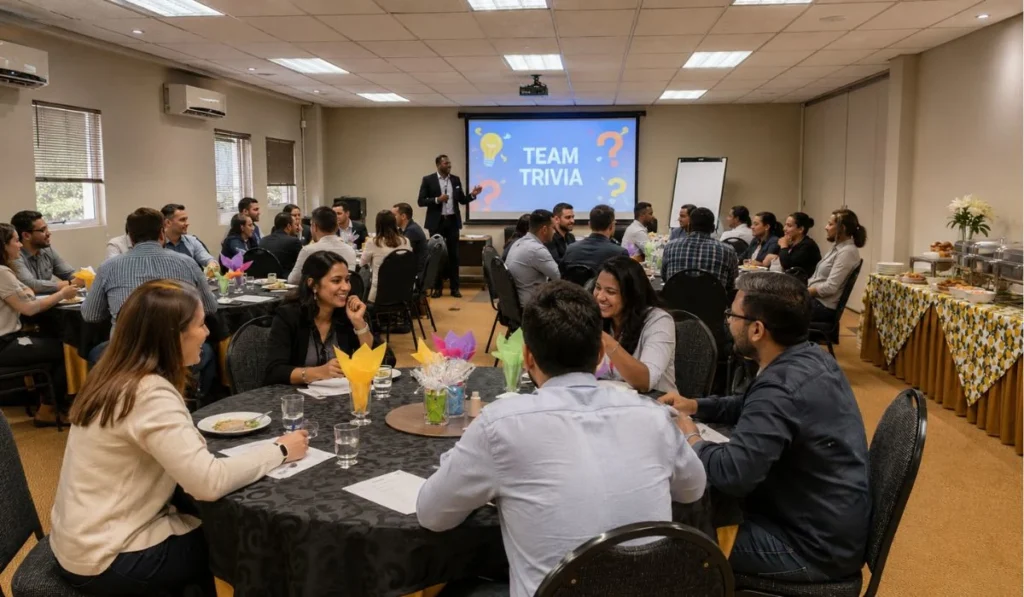 year end function ideas trivia